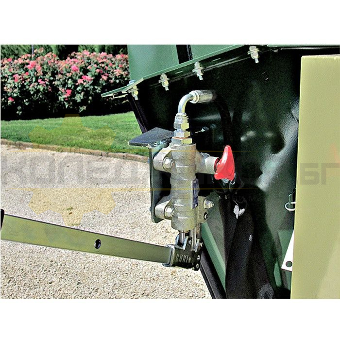 Професионална дробилка за клони NEGRI R340DK500TRGN, 50 к.с., 180 мм, 30 куб.м/ч - 