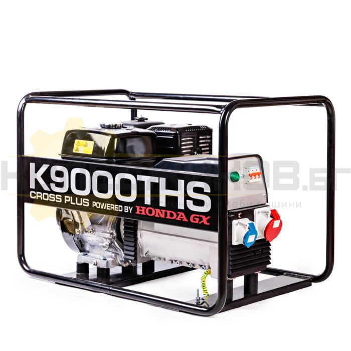 Бензинов трифазен генератор K9000THS - 