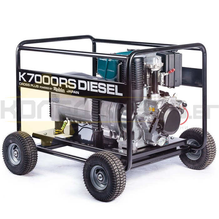 Дизелов монофазен генератор за ток с ел старт K7000RSD - 