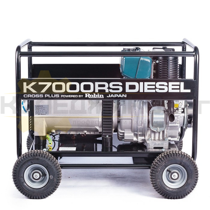 Дизелов трифазен генератор за ток с ел старт CROSS PLUS K7000TRSD - 