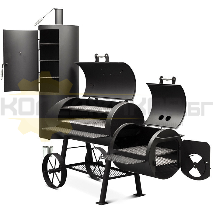 Пушилня за месо на дървени въглища YODER SMOKERS Durango 20" - 
