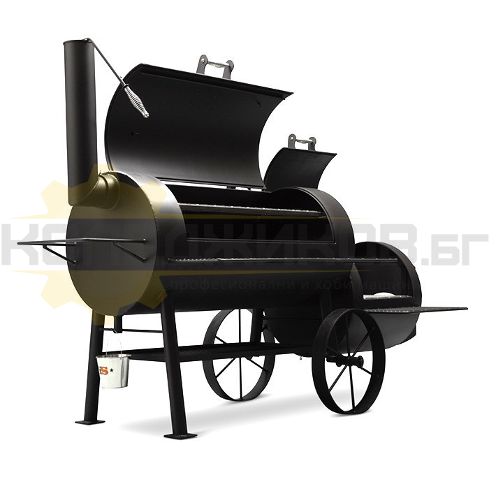 Пушилня за месо на дървени въглища YODER SMOKERS Kingman - 