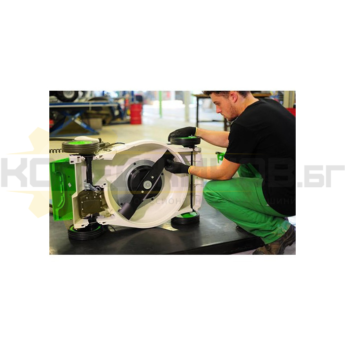 Акумулаторна самоходна косачка ETESIA DUOCUT 46 N-ERGY PABCTS - 
