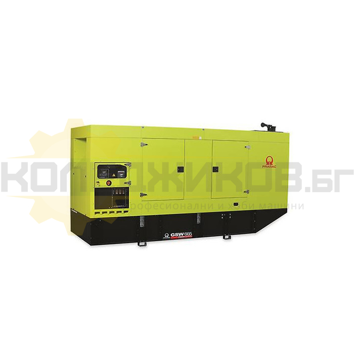Индустриален генератор с автоматичен старт PRAMAC GSW665M - 