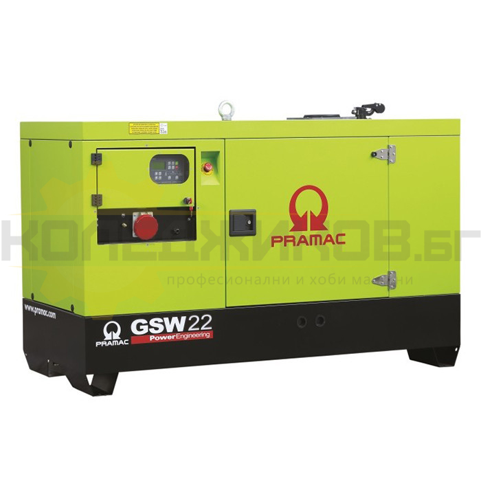 Индустриален генератор за ток PRAMAC GSW22P - 
