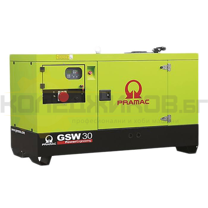 Индустриален генератор за ток PRAMAC GSW30P - 