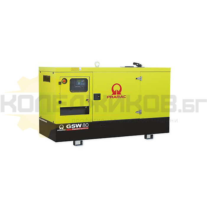 Индустриален генератор за ток PRAMAC GSW80I - 