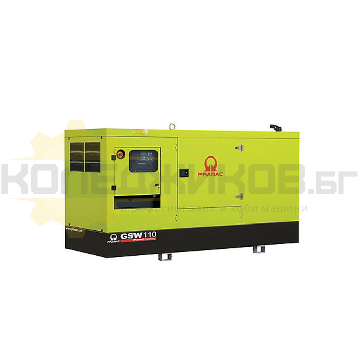 Индустриален генератор за ток PRAMAC GSW110I - 
