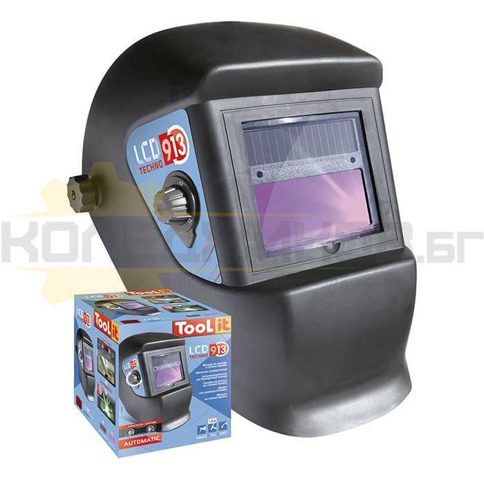 Соларна маска за заваряване GYS LCD VISION 9-13 - 