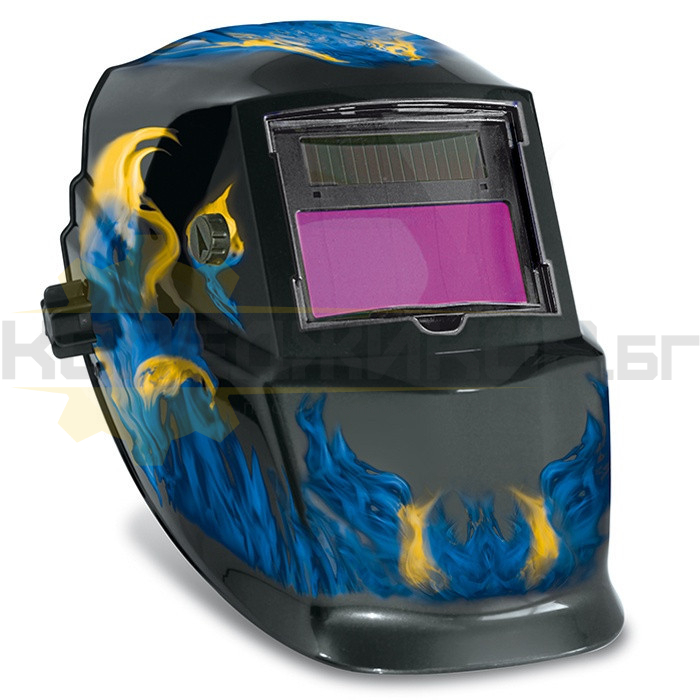 Соларна маска за заваряване GYS ZEUS 9-13 BLUE - 