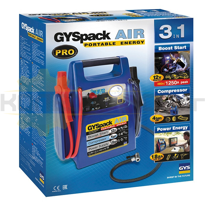 Стартерно устройство за акумулатор GYS GYSPACK AIR - 