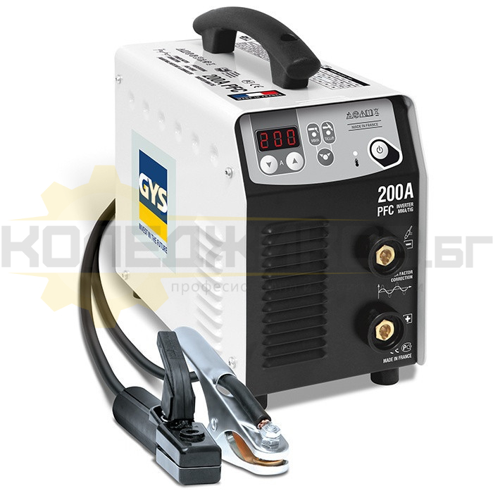 Инверторен електрожен GYS PROGYS 200A PFC - 