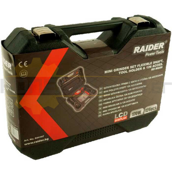 Електрически прав шлайф RAIDER RD-MG09 - 