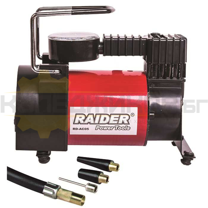 Мини компресор за гуми RAIDER RD-AC05 - 