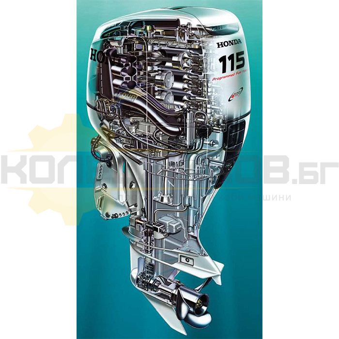 Извънбордов двигател HONDA BF115 DK1 LU - 