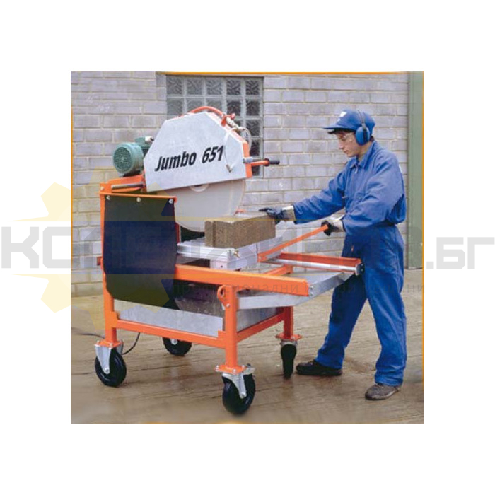 Машина за рязане на строителни материали NORTON CLIPPER JUMBO 651 6-75-3 - 