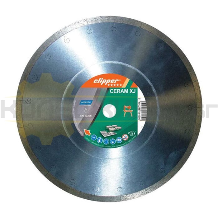 Диамантен диск за керамика и гранитогрес 300 мм NORTON CLIPPER - 