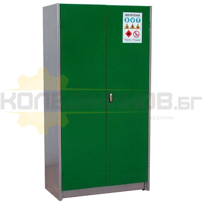 Обезопасен шкаф за фитосанитарни отпадъци COSMEK APK300 - 