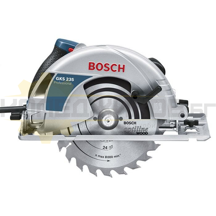 Ръчен циркуляр BOSCH GKS 235 Turbo Professional - 