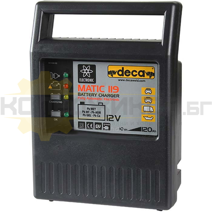 Автоматично зарядно за акумулатор DECA Matic 119 - 