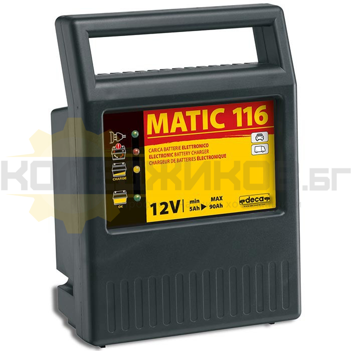 Автоматично зарядно за акумулатор DECA Matic 116 - 