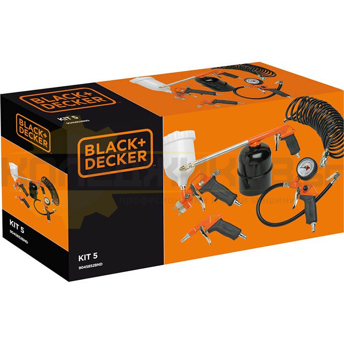 Комплект пневматични инструменти BLACK+DECKER KIT SET 5 - 