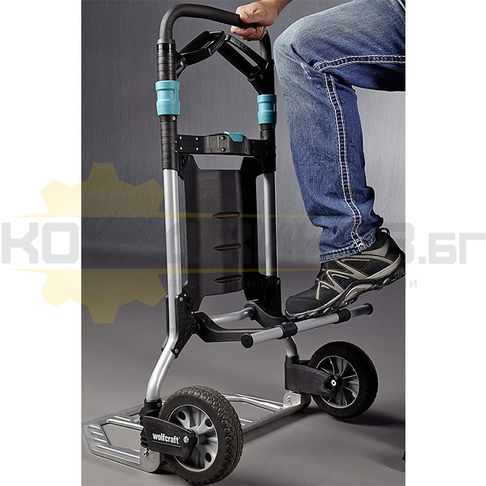 Багажна количка с бандажни колела WOLFCRAFT TS 1500 - 
