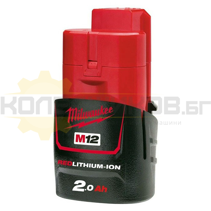 Акумулаторна батерия MILWAUKEE M12B2, 2 Ah - 
