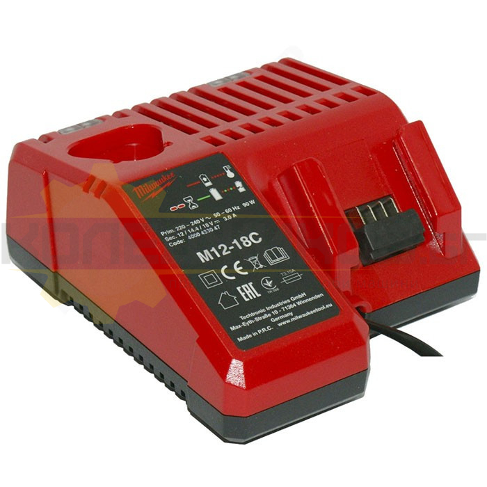 Зарядно устройство за акумулаторни батерии MILWAUKEE M12-18C - 