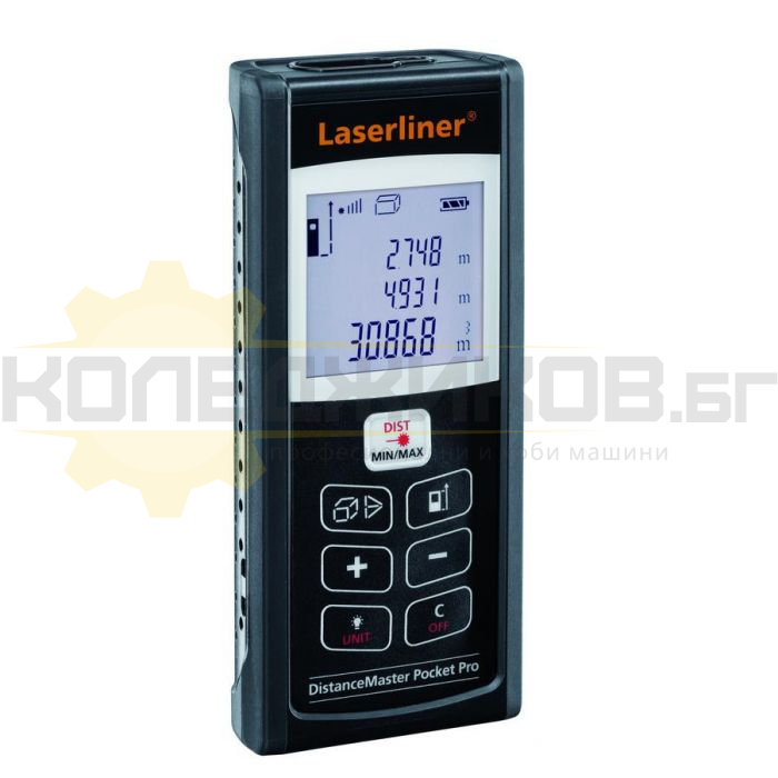 Лазерна ролетка LASERLINER Distance Master Pocket Pro - 