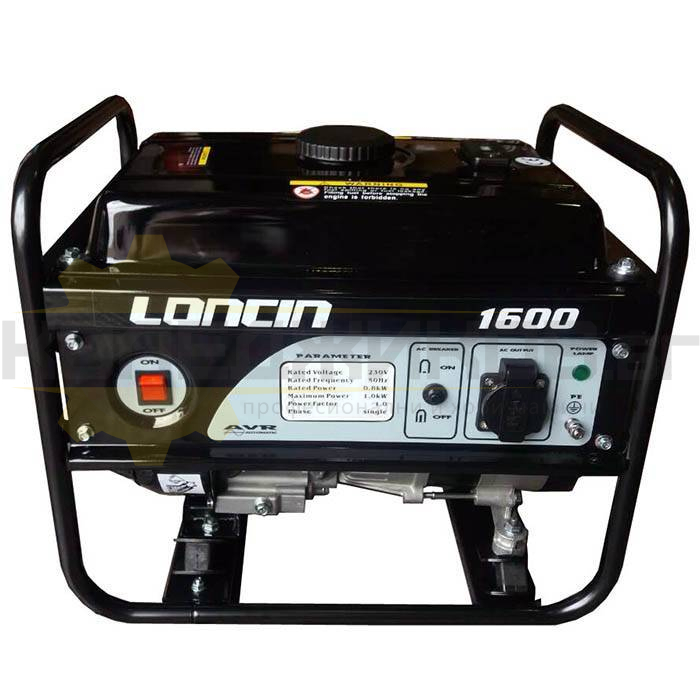 Бензинов монофазен генератор за ток LONCIN LC1600, 2.3 к.с. - 