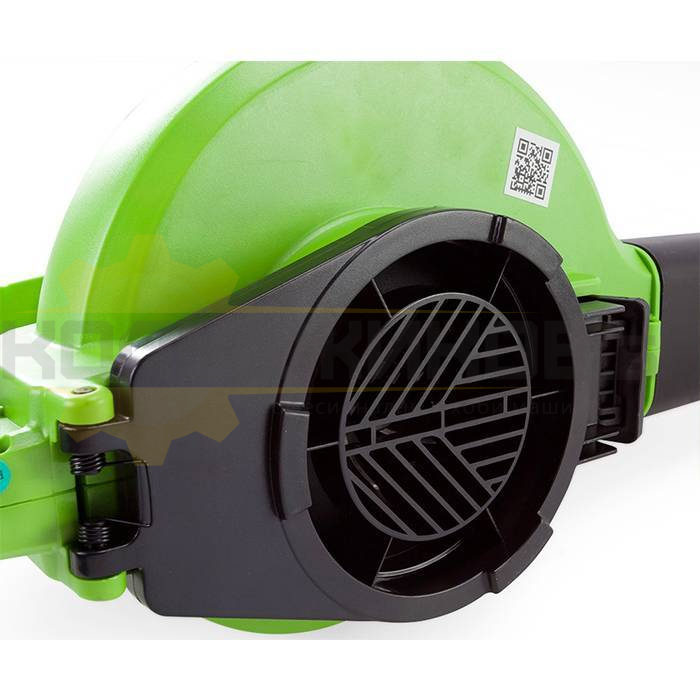 Електрически листосъбирач GreenWorks GBV2800, 270-320 км/ч, 35 л - 