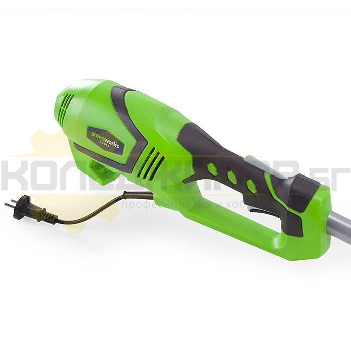 Електрически тример GreenWorks GST1246 Нож + Корда - 