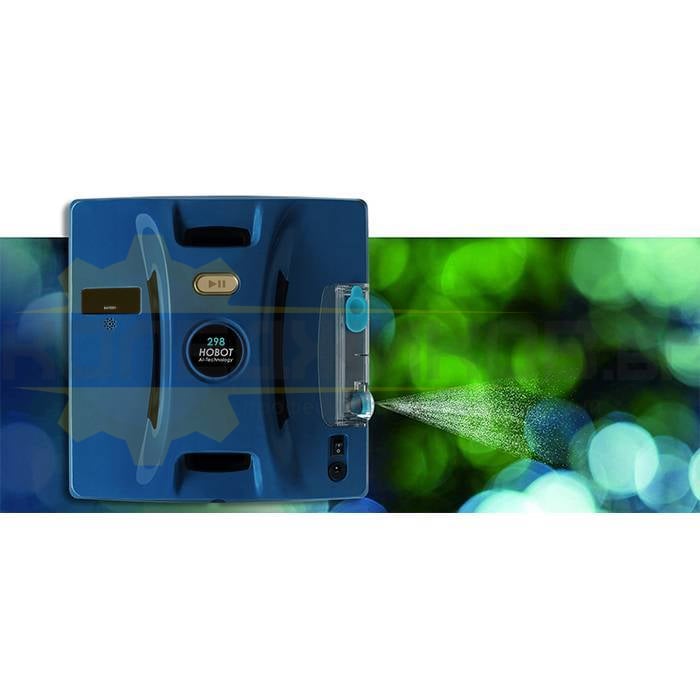 Робот за миене на прозорци HOBOT 298 Blue, 72W, 1 кв.м/2.4 мин., 3 режима - 