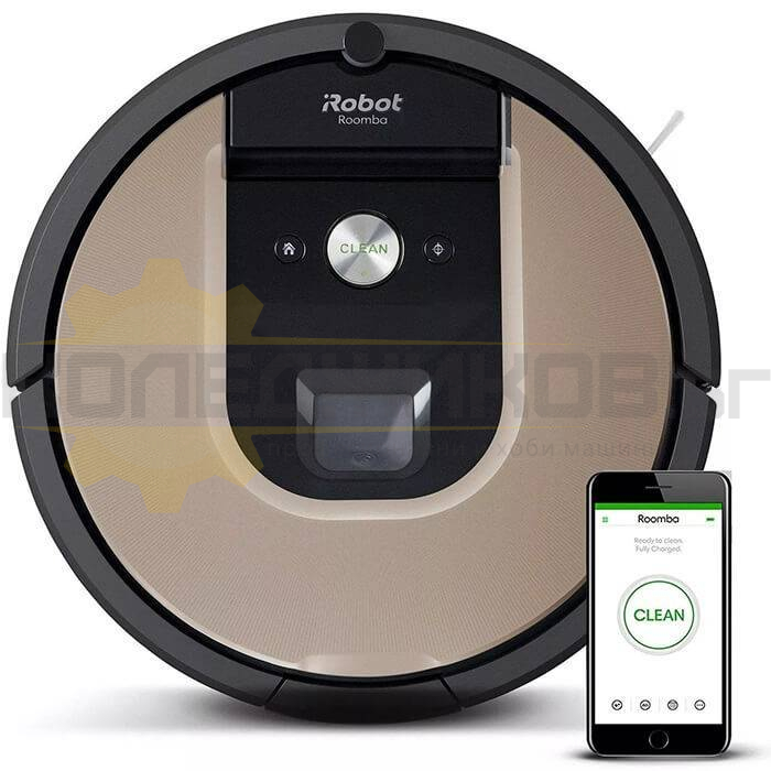 Прахосмукачка робот iROBOT Roomba 976, 185 кв.м, 120 мин., 3.3 Ah - 