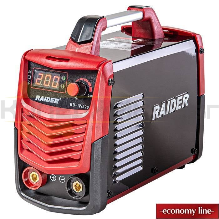 Инверторен електрожен RAIDER RD-IW220 E-LINE - 