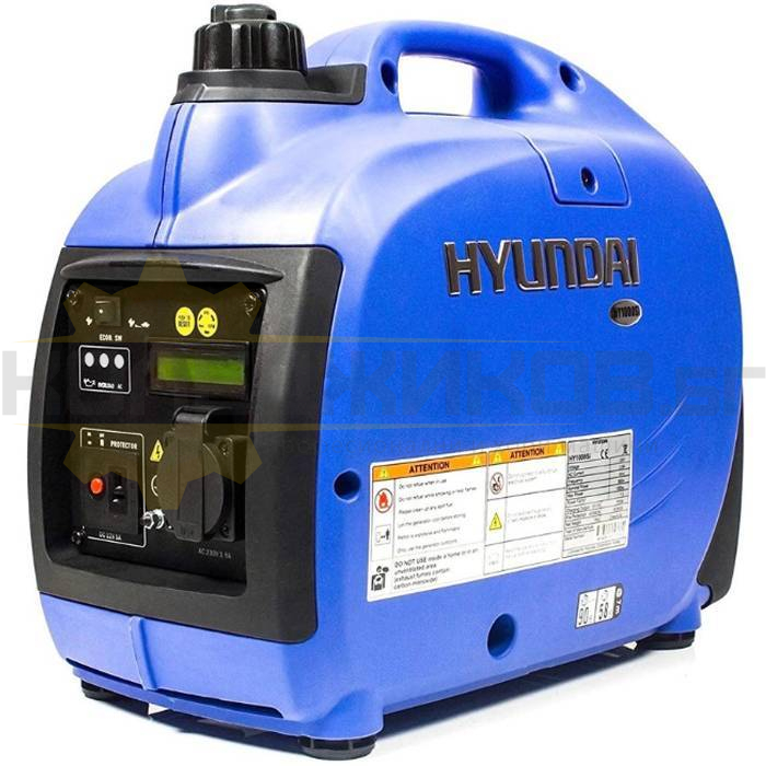 Инверторен генератор за ток HYUNDAI HY 1000Si Pro, 1.0kW, 4.4А - 