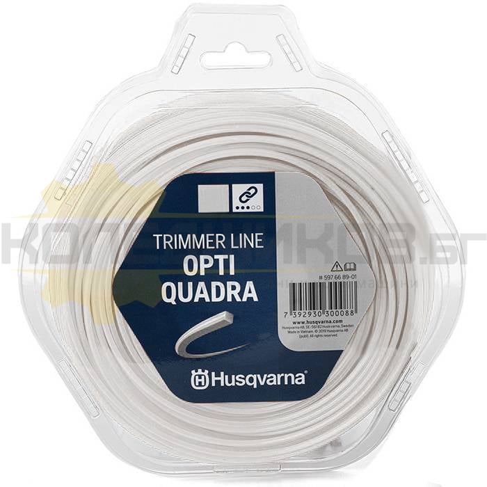 Корда за тримери HUSQVARNA OPTI QUADRA 3.3 мм - 