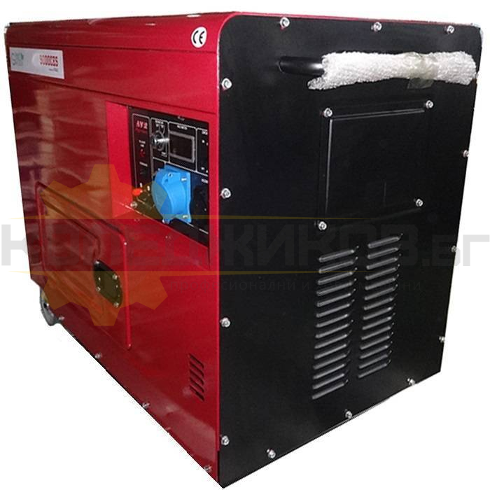 Дизелов генератор за ток с автоматичен старт GREEN GARDEN 9000Е, 8.5kW, 18 к.с. - 