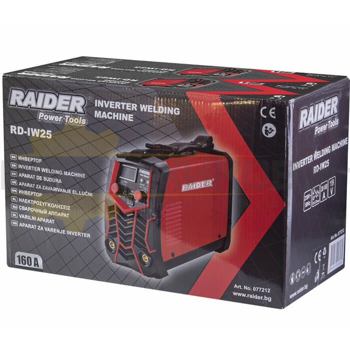 Инверторен електрожен RAIDER RD-IW25 - 