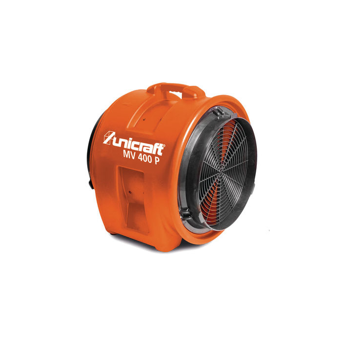 Професионален аксиален вентилатор UNICRAFT MV 400 P, 7220 м³/ч, 750W - 
