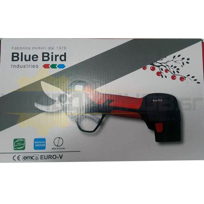 Акумулаторна лозарска ножица за клони и храсти BLUE BIRD PS 22-23 - 