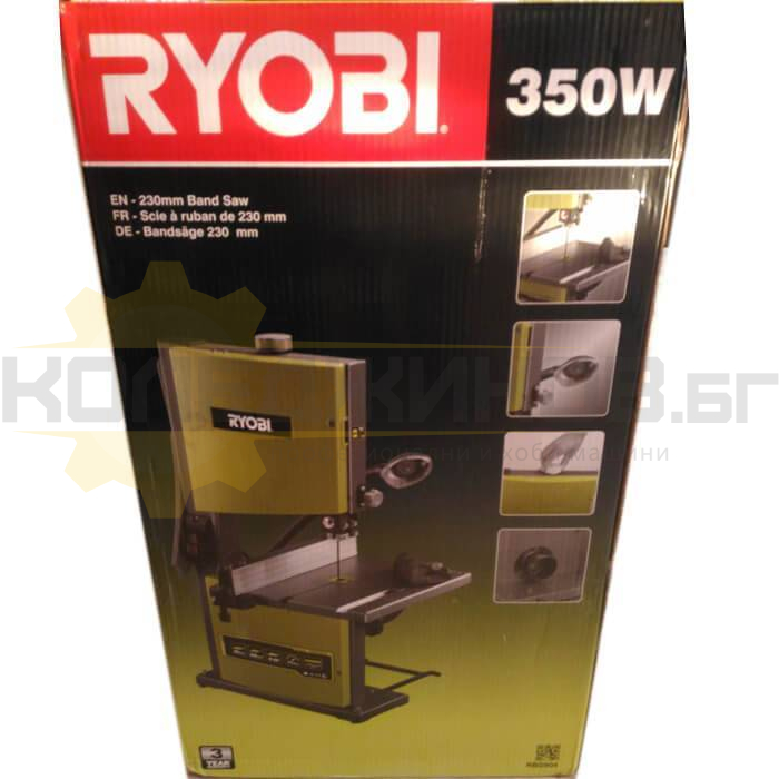 Банциг RYOBI RBS904, 350W, 11 м/сек - 