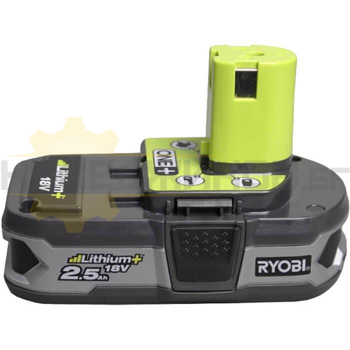 Акумулаторна батерия и зарядно RYOBI RC18120-125 ONE+, 18V, 2.5 Ah - 