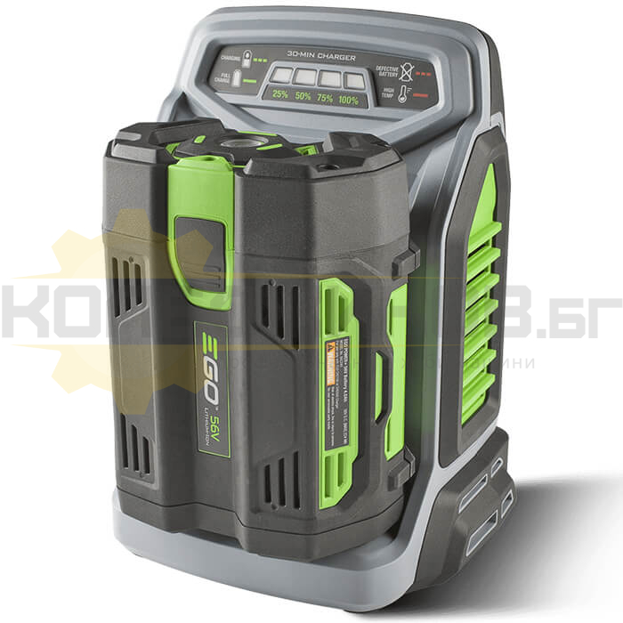 Бързо зарядно устройство за акумулаторни батерии EGO CH5500E Power+ 56V - 