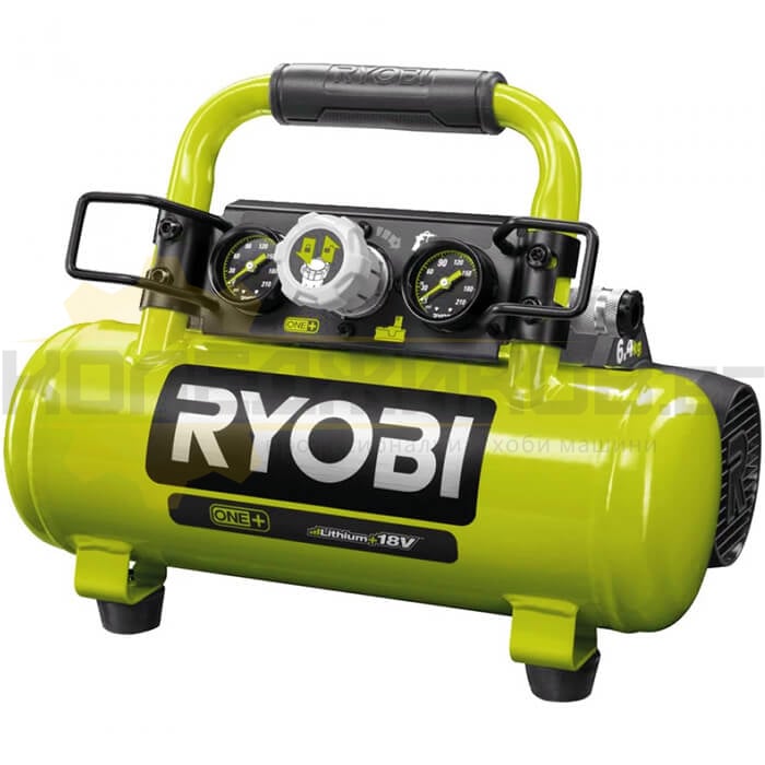 Акумулаторен компресор за въздух RYOBI R18AC-0 SOLO - 