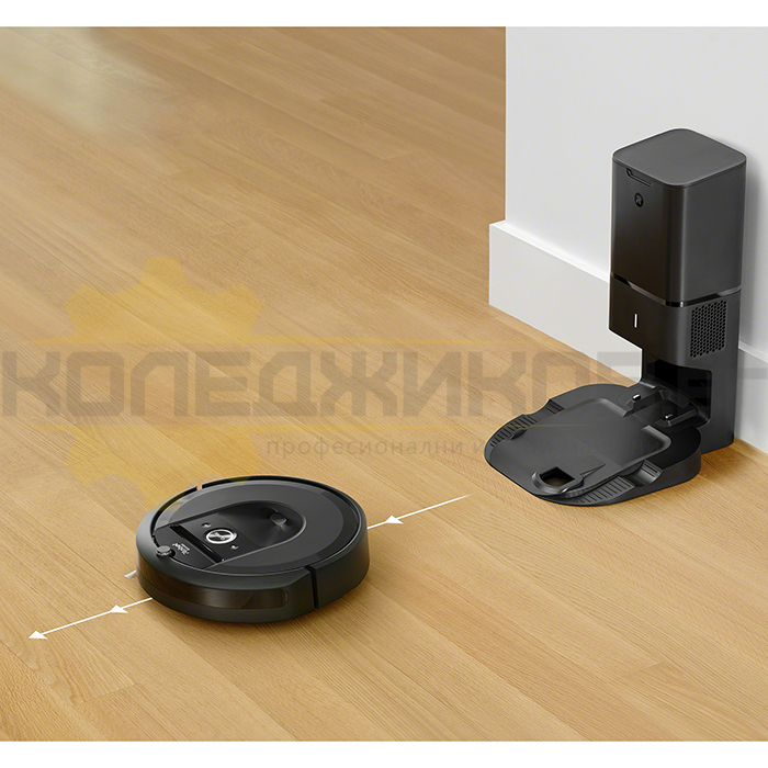Прахосмукачка робот iROBOT Roomba i7 & Clean Base, 185 кв.м, 120 мин - 