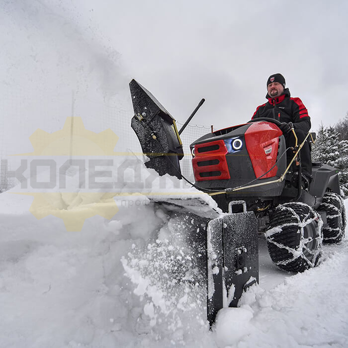 Прикачен снегорин за тракторни косачки SECO - 