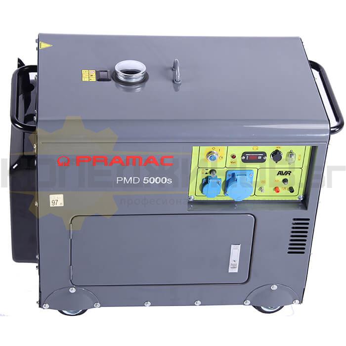 Дизелов монофазен генератор за ток с AVR и ел. старт POWERMATE by PRAMAC PMD5000s, 5.0kW, 8.4 к.с. - 