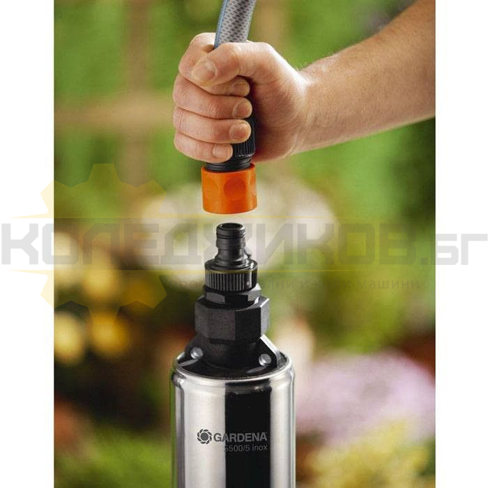 Сондажна дълбочинна помпа за вода GARDENA Premium 5500/5 Inox - 